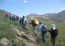 برگزاری همایش کوهپیمایی سر اسری استان همدان در ملایر 